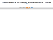 Tablet Screenshot of langlxmelanesia.com